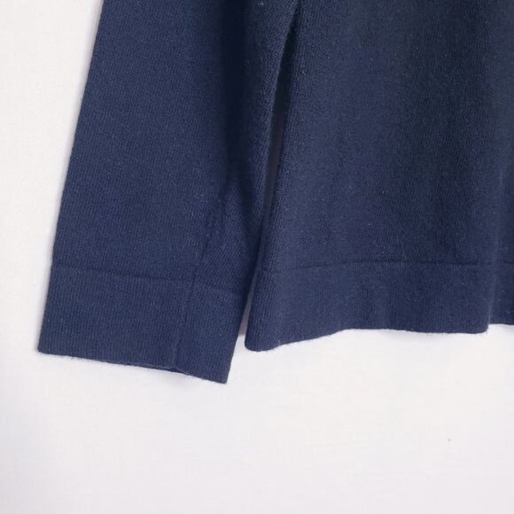 J. Crew Mercantile Black Wool Blend Crew Neck Sweater Women's Size Small - Picture 3 of 7